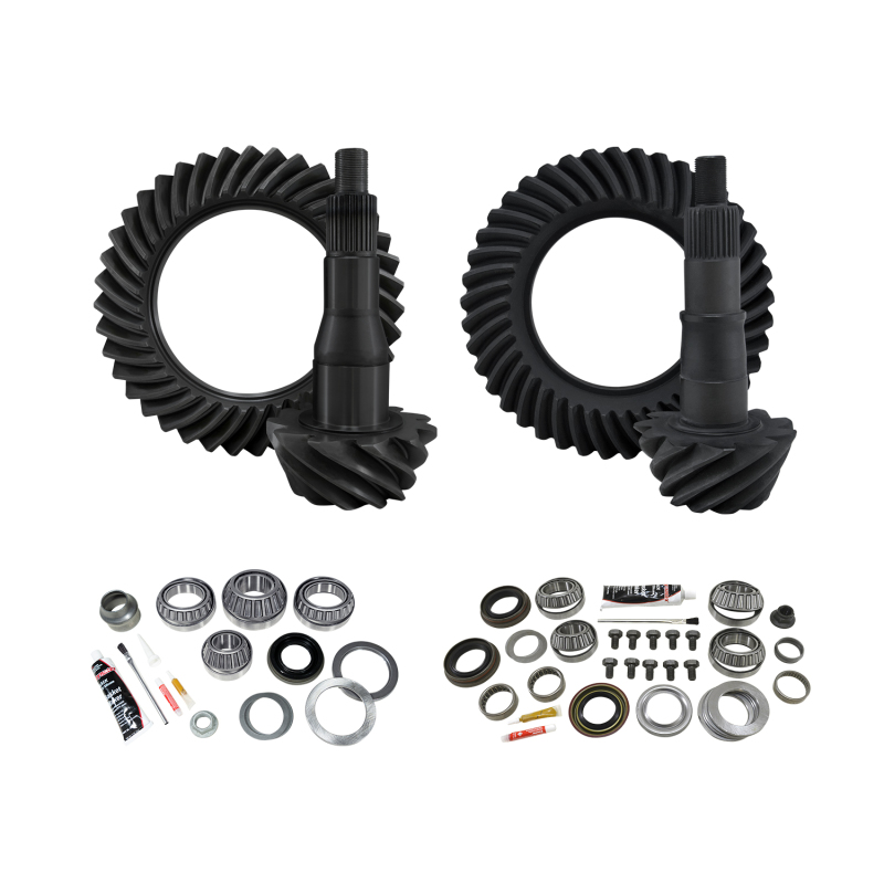 Ford F150 Differential Install Kit - Front + Rear - Yukon Gear & Axle - 3.73 Gear Ratio - `11-`19 Ford F150 Differential Install Kit - Front + Rear - Yukon Gear & Axle - 3.73 Gear Ratio - `11-`19